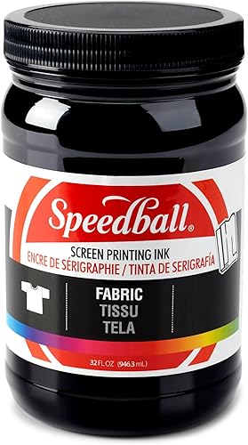 Speedball Fabric Screen Printing Ink Black (32oz)